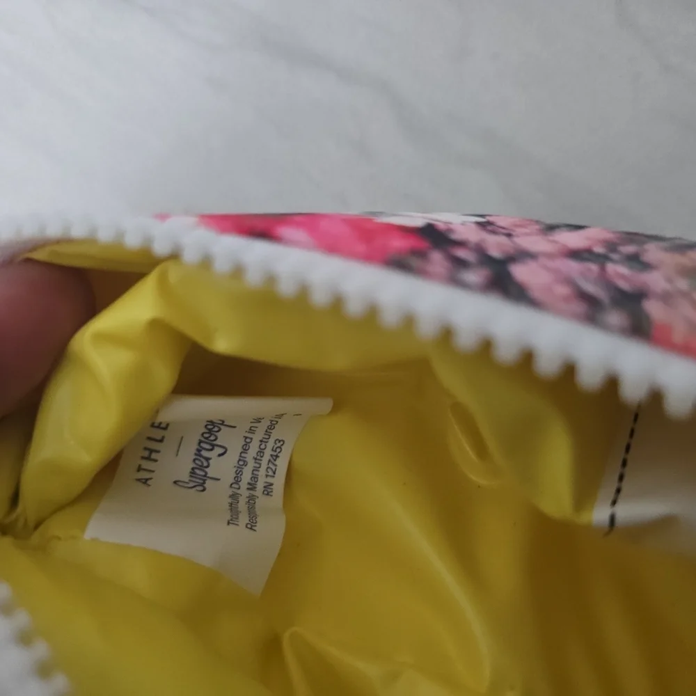Athleta Supergoop! Floral Cosmetic Bag - Picture 6 of 11
